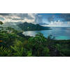 Fotobehang - Jurassic Island 450x280cm - Vliesbehang