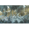 Fotobehang - Misty Jungle 400x250cm - Vliesbehang