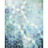 Fotobehang - Mosaik Azzuro 200x250cm - Vliesbehang