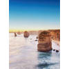 Fotobehang - Cliff At Sunset In Australia 192x260cm - Vliesbehang