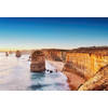 Fotobehang - Cliff at Sunset in Australia 384x260cm - Vliesbehang