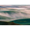Fotobehang - Foggy Hills I 384x260cm - Vliesbehang