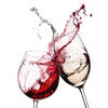 Fotobehang - Wine Glasses 192x260cm - Vliesbehang