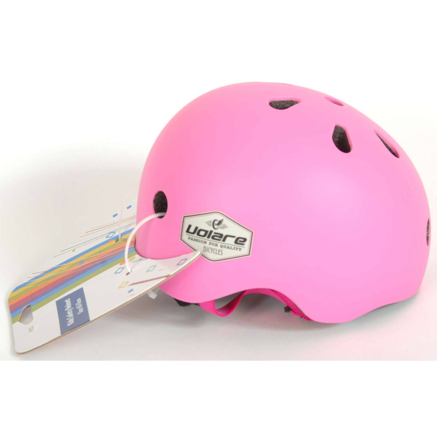 Benodigdheden In de naam dienen Volare fietshelm meisjes roze maat 51-55 cm | Blokker