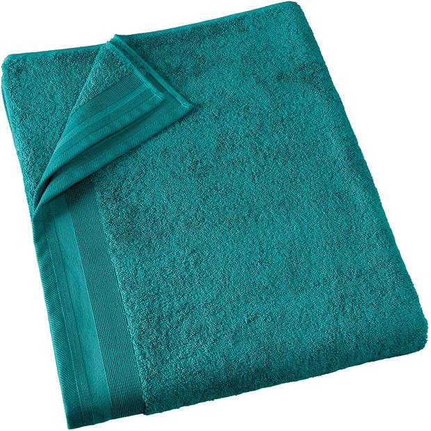 De Witte Lietaer badhanddoek Contessa 100 x 150 cm turquoise