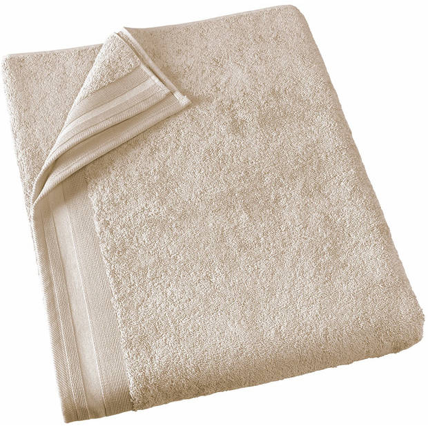 De Witte Lietaer badhanddoek Contessa 100 x 150 cm katoen beige