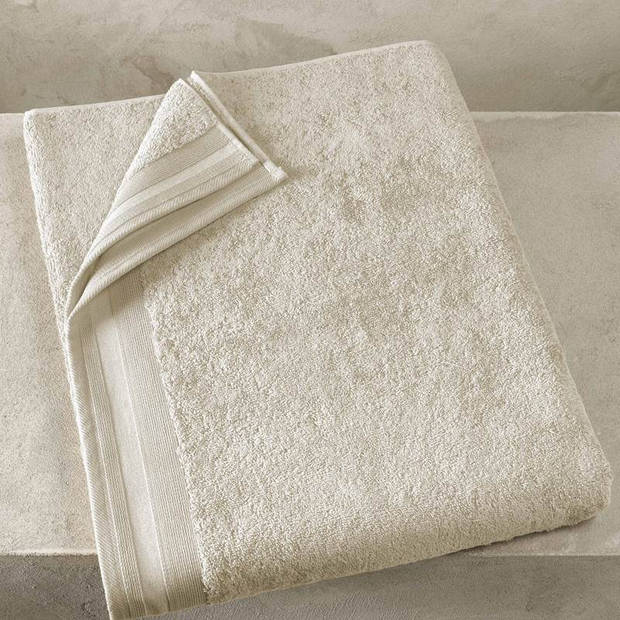 De Witte Lietaer badhanddoek Contessa 100 x 150 cm katoen beige