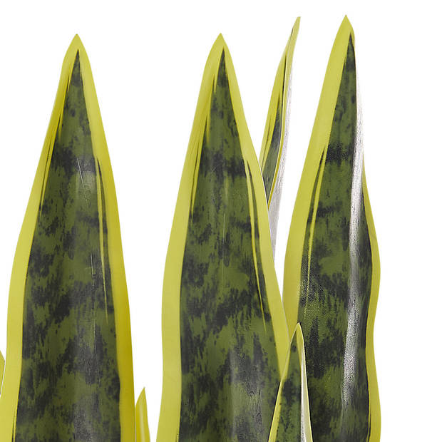 Beliani SNAKE PLANT - Kunstplant-Groen-Synthetisch materiaal