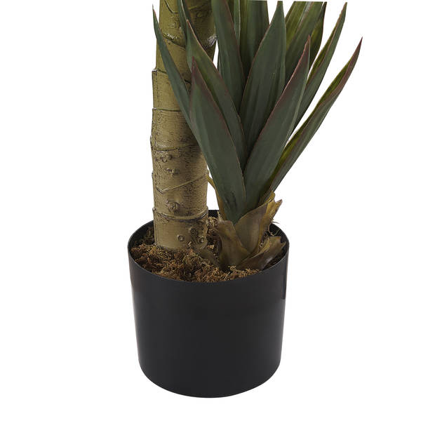 Beliani YUCCA - Kunstplant-Groen-Synthetisch materiaal