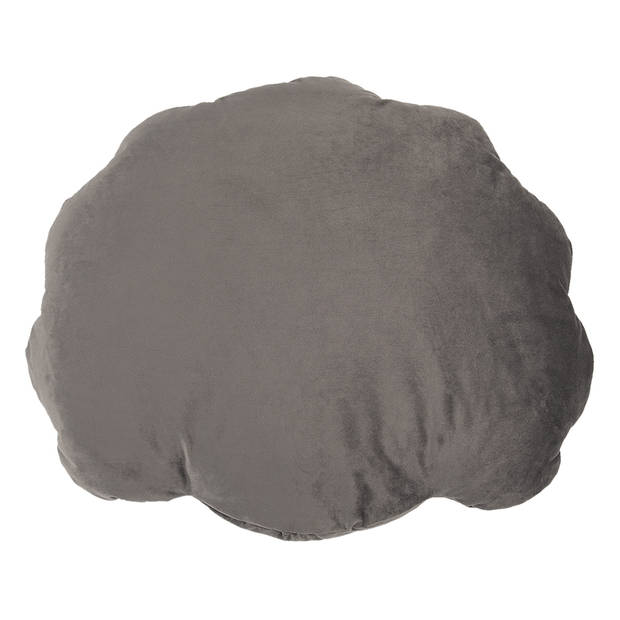 Clayre & Eef Grijze Kussen gevuld 38*48*6 cm KG033.007G