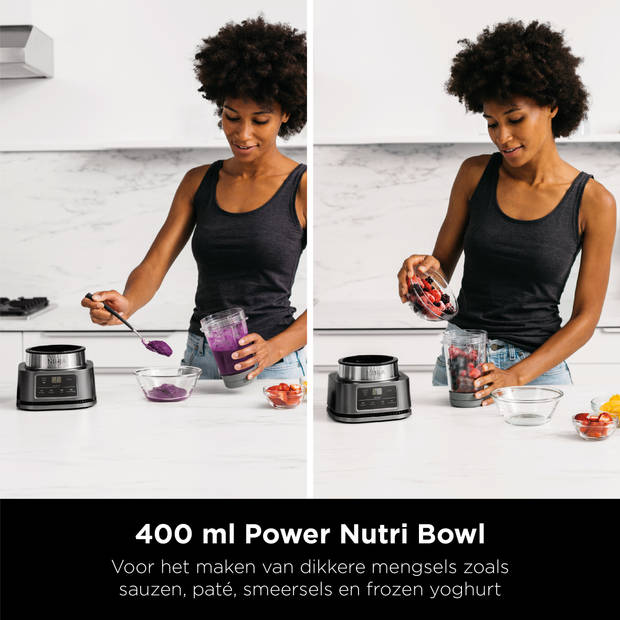 Ninja Foodi CB100EU - Power Nutri 2-in-1 Blender - 1100 Watt - Auto-iQ