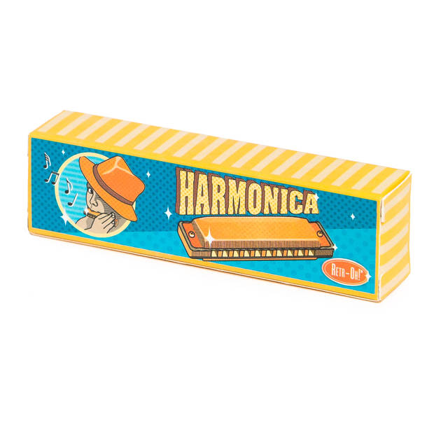 Invento mondharmonica retr-Oh zwart