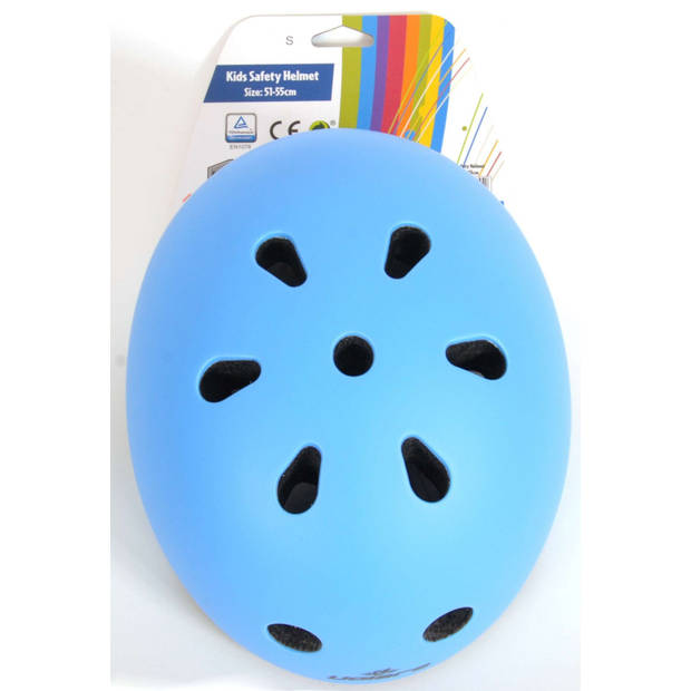 Volare fietshelm meisjes blauw maat 51-55 cm