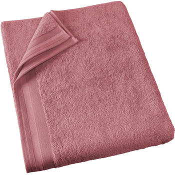 De Witte Lietaer badhanddoek Contessa 100 x 150 cm katoen roze