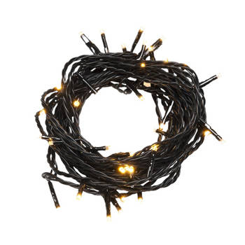 Konstsmide lichtsnoer amber led 3,04 m ABS zwart 20 lampjes