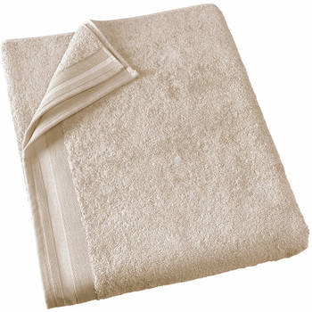 De Witte Lietaer badhanddoek Contessa 100 x 150 cm katoen beige