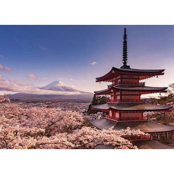 Poster Mount Fuji Blossom 140x100cm