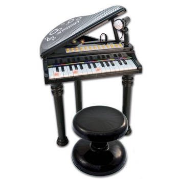 Bontempi piano elektronisch junior 53 x 35 x 31 cm zwart