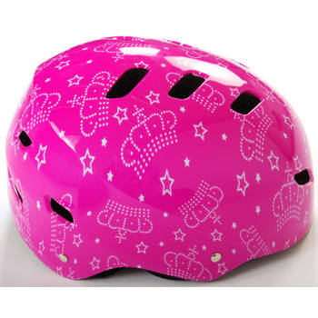 Volare Fiets/Skatehelm - Roze - 55-57 cm