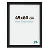 Fotolijst 45x60cm Zwart Mat MDF Catania