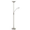 Highlight Vloerlamp New Luna H 180 cm 24 + 5 Watt mat chroom