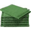 De Witte Lietaer washandjes Contessa 16 x 22 cm groen 6 stuks