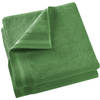 De Witte Lietaer badhanddoek Contessa 70 x 140 cm groen 2 stuks