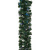 TOM kerstslinger met versiering 12 meter groen