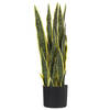 Beliani SNAKE PLANT - Kunstplant-Groen-Synthetisch materiaal