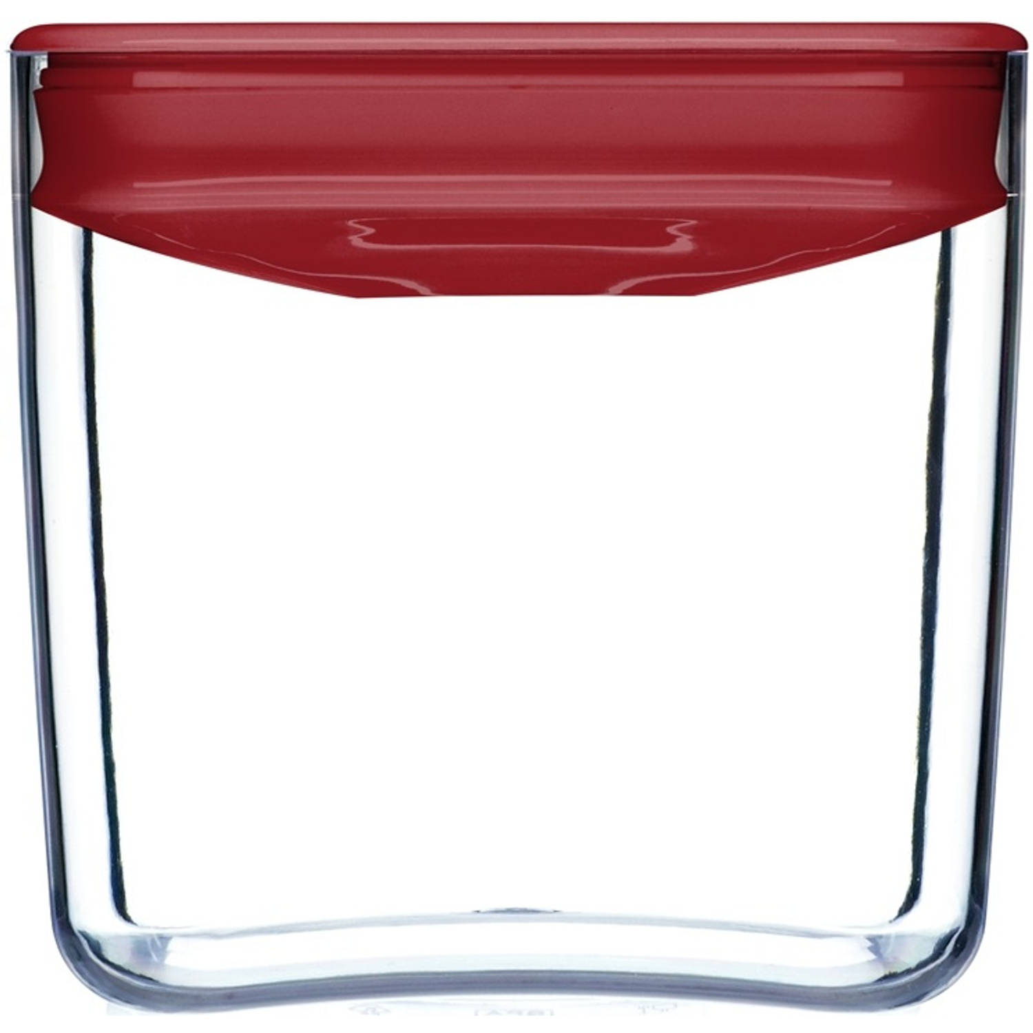 Clickclack Vershoudbox Pantry Cube 1,4 L Polycarbonaat Rood