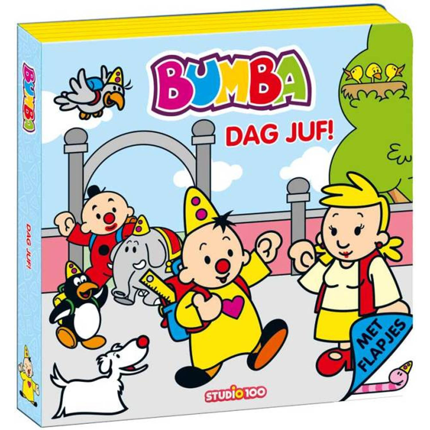 Bumba : foam boek met flapjes Dag Juf. Paperback