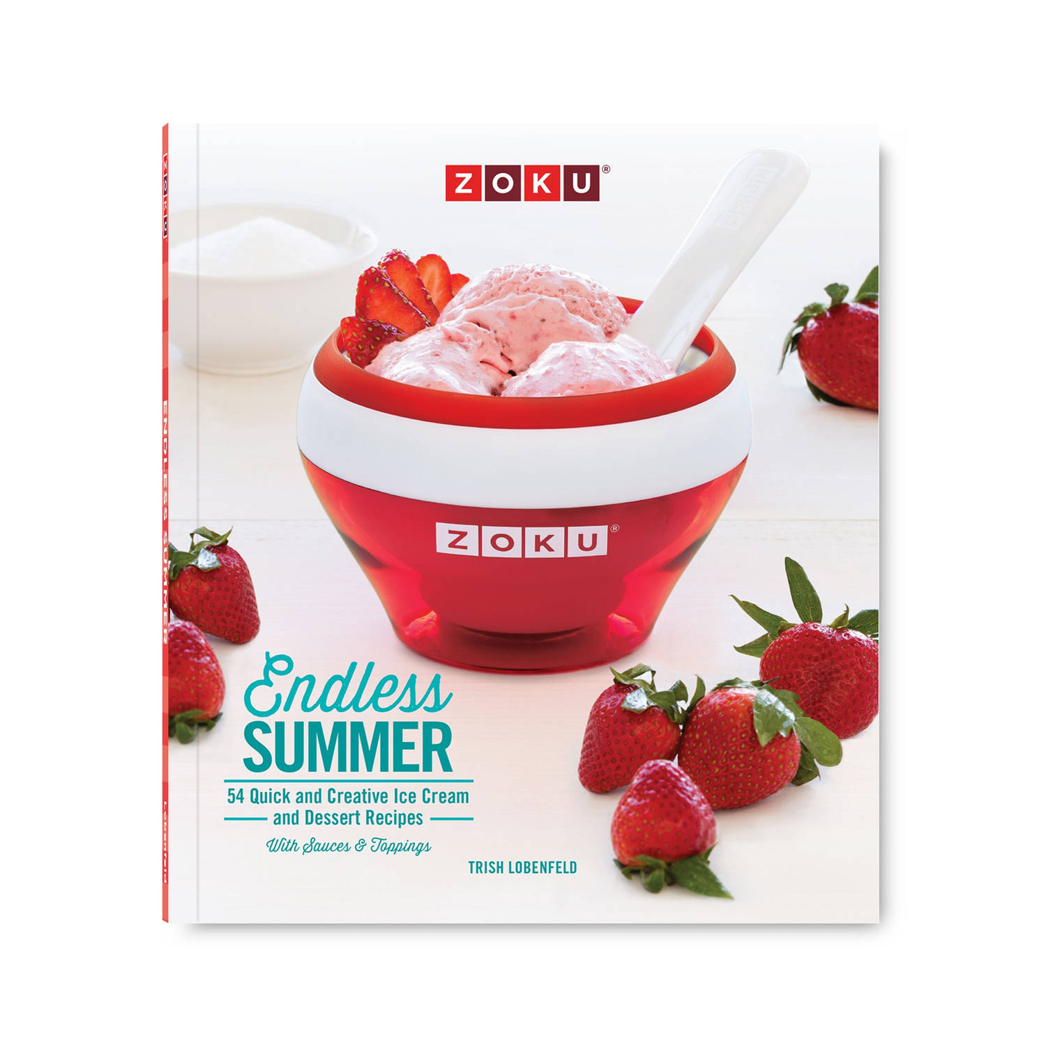 Zoku Receptenboek Endless Summer 21 X 19 Cm Papier Wit-rood