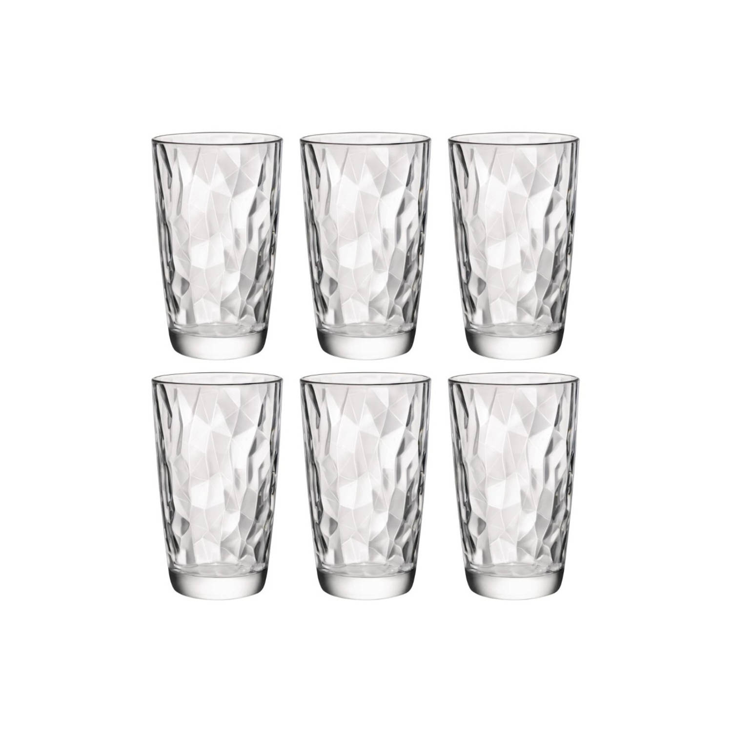 Bormioli Rocco Diamond longdrinkglas 47 cl 6 stuks