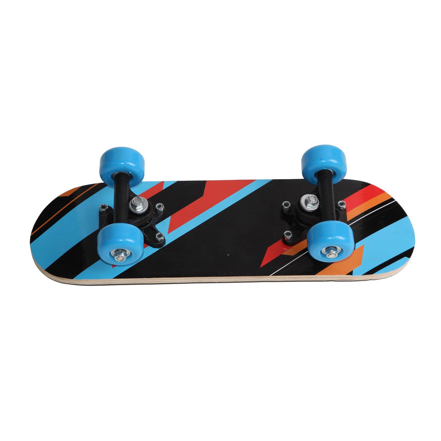 Laubr Penny Board mini Skateboard Blue Note - 43x13 cm