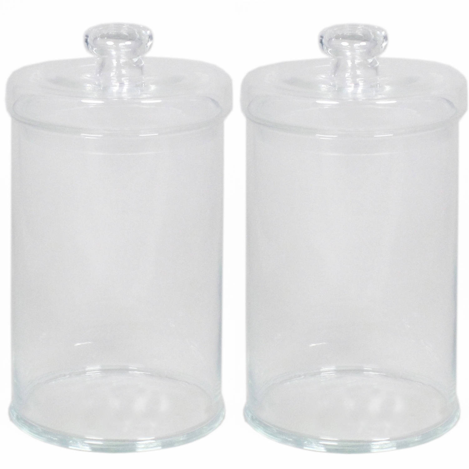 Glazen voorraadpot/bewaarpot 7000 ml met deksel 16 x 30 cm Voorraadpot | Blokker