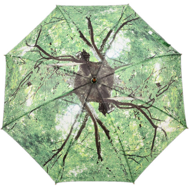 Esschert Design paraplu Boom 120 x 98,5 cm polyester groen