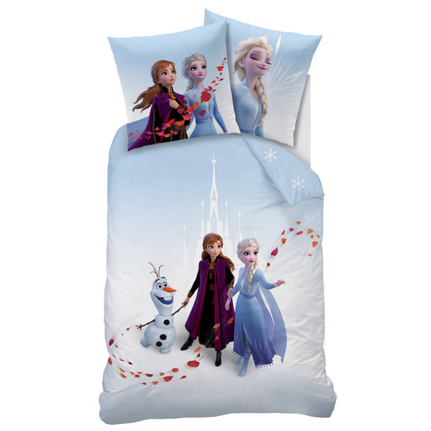 Disney Frozen Dekbedovertrek Together - Eenpersoons - 140 x 200 cm - Katoen