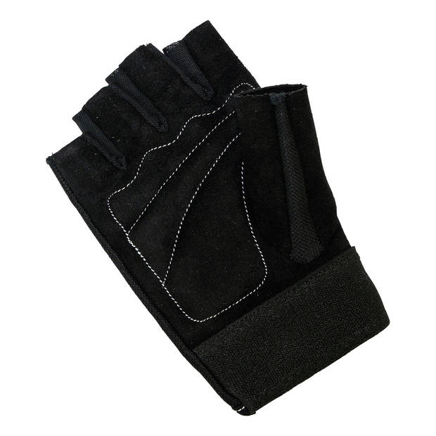 Tunturi fitness-handschoenen polyester/nylon zwart maat S