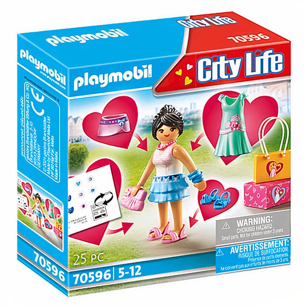 PLAYMOBIL City Life - Modemeisje (70596)