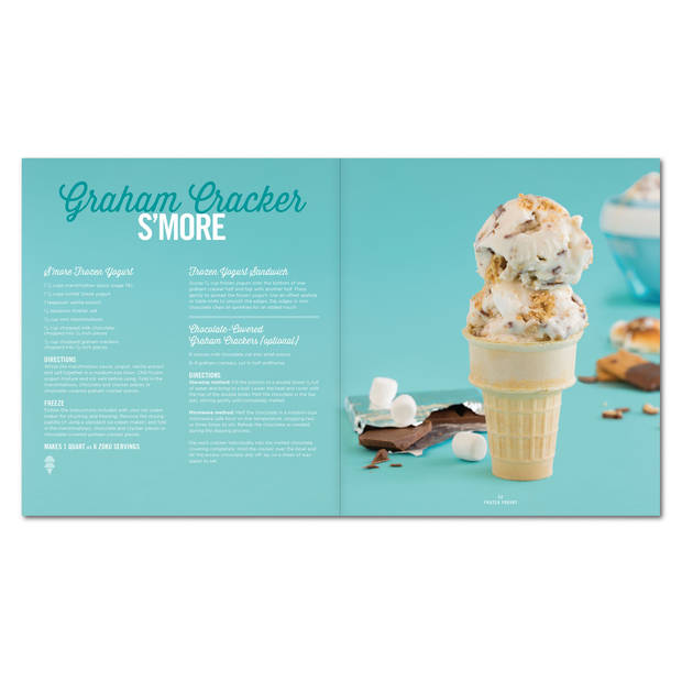 Zoku - Ice Cream Maker Receptenboek Endless Summer - Papier - Multicolor