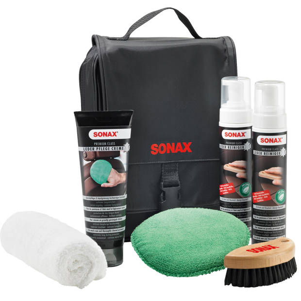 Sonax reinigingsset Premium Class lederonderhoud 6-delig