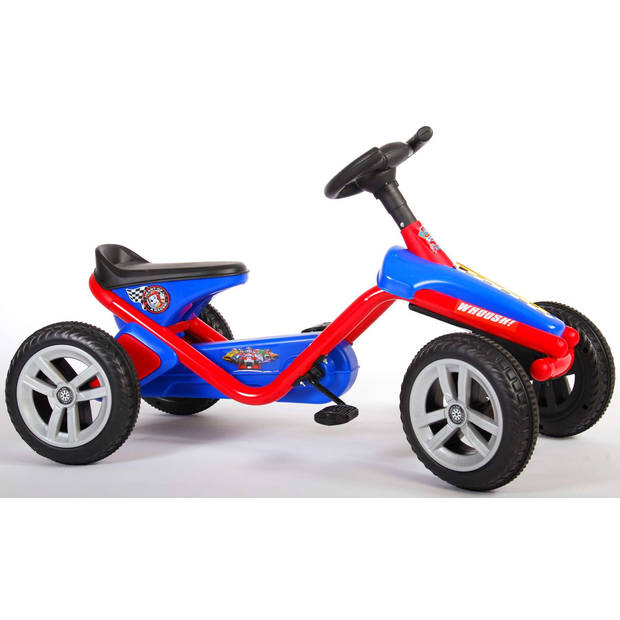 Volare Skelter Paw Patrol Mini Go Kart 10 Inch Junior Blauw/Rood