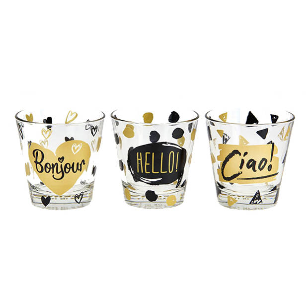 Cerve Columbia Meetings shotglas - 8,5 cl - Set-3