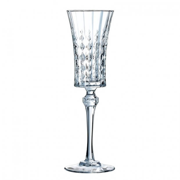 Eclat Lady Diamond champagneglas - 15 cl - Set-6