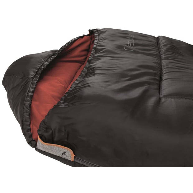 Easy Camp Slaapzak Nebula XL zwart en rood