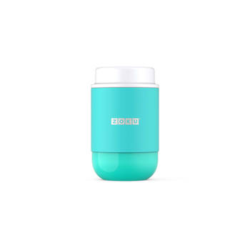 Zoku - Neat Stack Voedselcontainer 475 ml - Roestvast Staal - Blauw