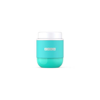 Zoku - Neat Stack Voedselcontainer 295 ml - Roestvast Staal - Blauw