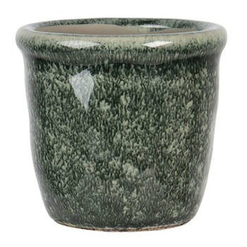 Clayre & Eef Groene Bloempot Ø 7*7 cm 6CE1259XS