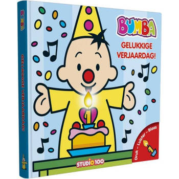 Studio 100 kartonboek Bumba Gelukkige Verjaardag 16 cm karton