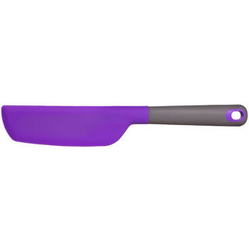 Cookinglife Spatel / Pannenlikker - Paars - Siliconen - 33 cm